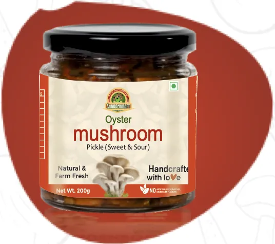 Oyester Mushroom Pickle (Sweet & Sour)